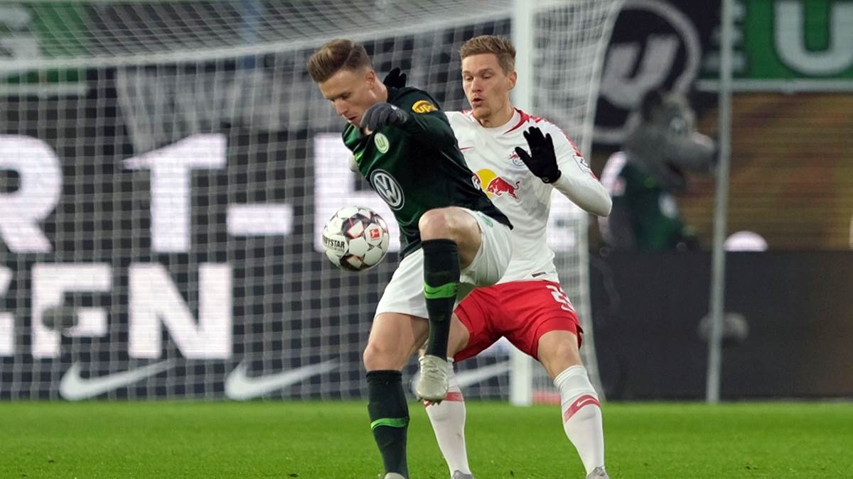 \"РБ Лейпциг\" в гостях проиграл \"Вольфсбургу\"