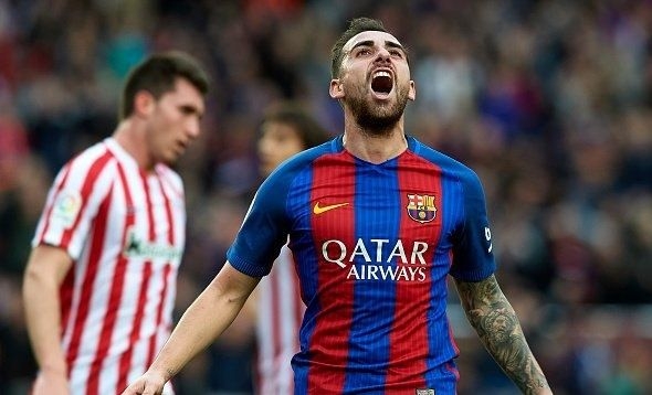 Алькасер не собирается уходить из \"Барселоны\"