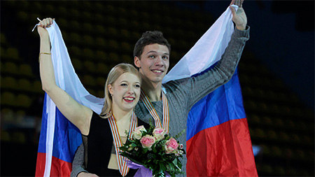 Екатерина Боброва и Дмитрий Соловьев заняли третье место на Чемпионате Мира 