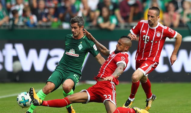 Левандовски принес победу \"Баварии\" в Бремене