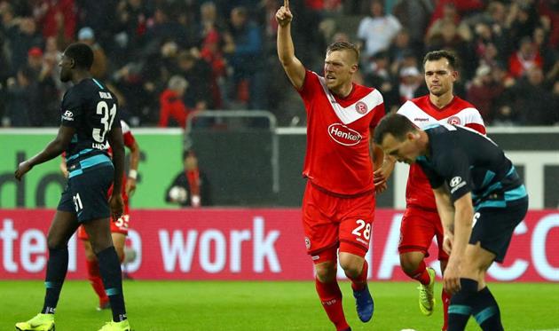 \"Герта\" неожиданно проиграла \"Фортуне\"