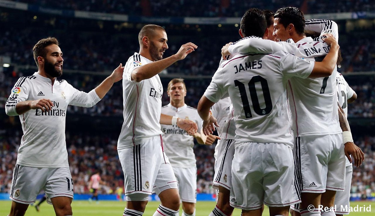 Роналду и Бензема разгромили \"Атлетик\"