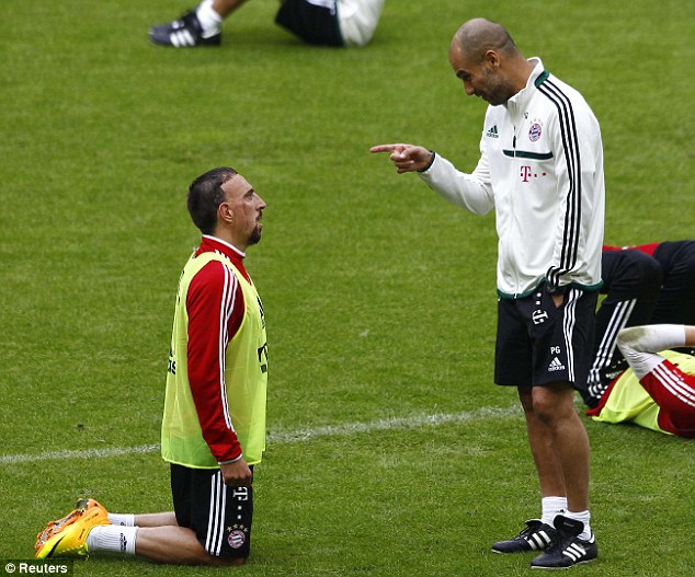 Рибери сделал комплимент Гвардиоле