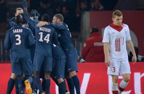 \"ПСЖ\" дома выиграл у \"Бастии\" 