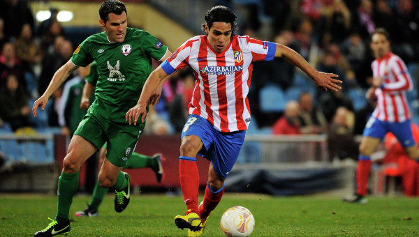 \"Рубин\" проиграл дома \"Атлетико\", но прошел дальше
