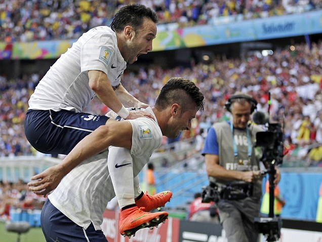 ЧМ-2014: Франция ставит на место швейцарцев