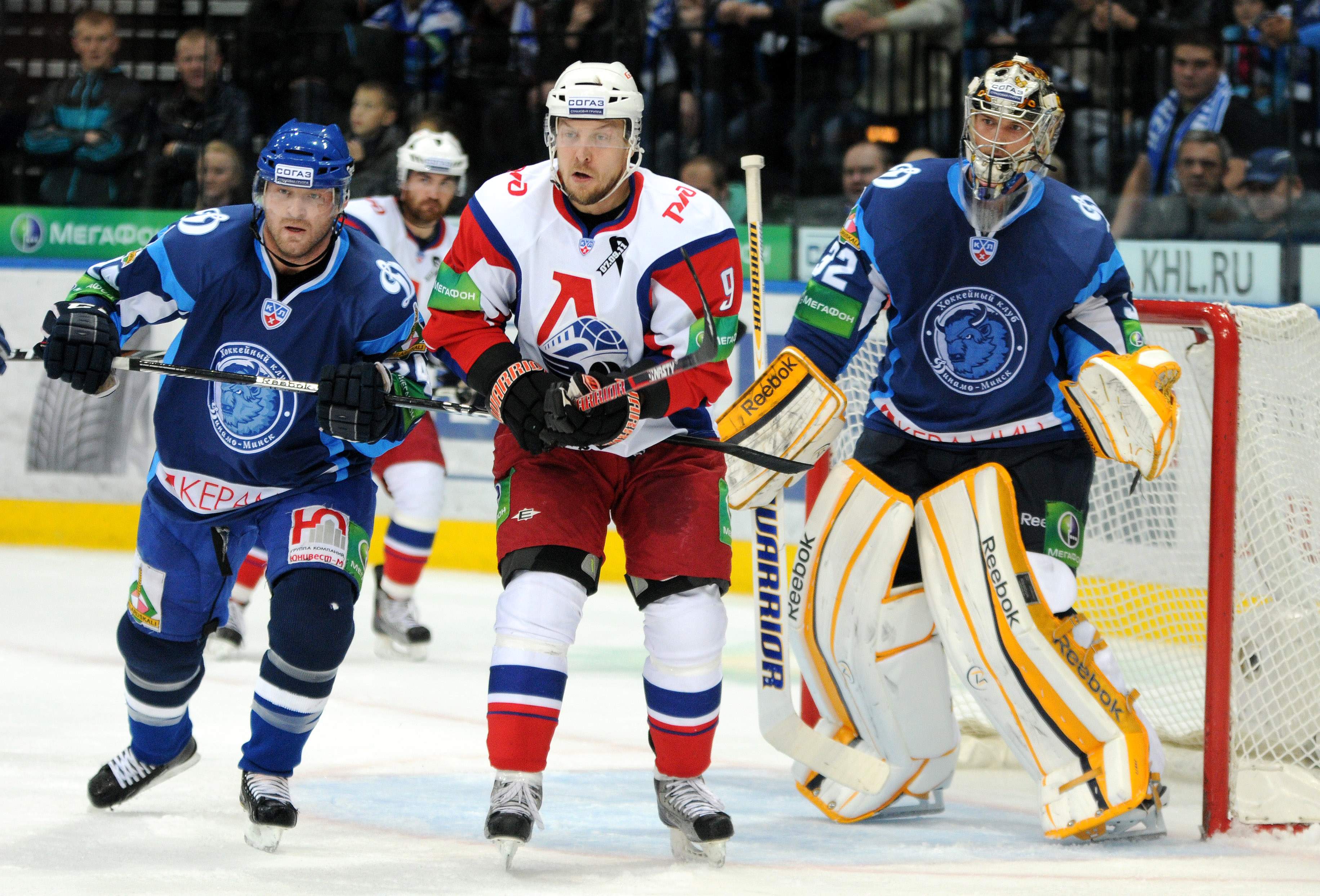 \"Югра\" - \"Динамо\" Мн. 12 шайб на двоих