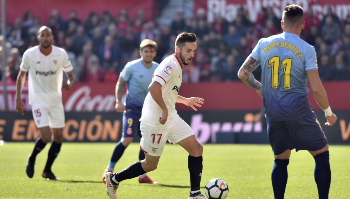 \"Севилья\" минимально победила \"Жирону\"