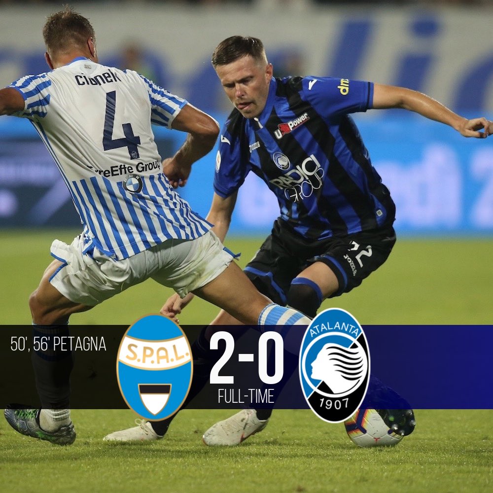 СПАЛ взял верх над \"Аталантой\"