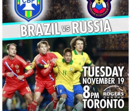 В Торонто продаются билеты на матч Россия-Бразилия