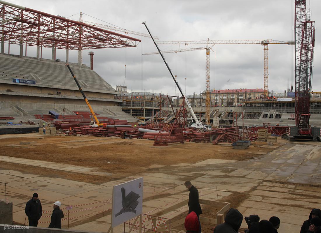 Стадион ЦСКА будет открыт летом 2016 года