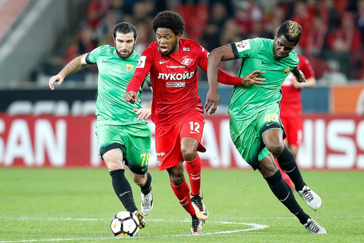 Мельгарехо вырвал для \"Спартака\" ничью в матче с \"Анжи\"