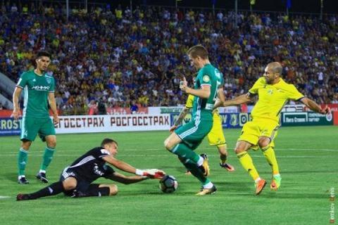 \"Ахмат\" добывает победу над \"Ростовом\"