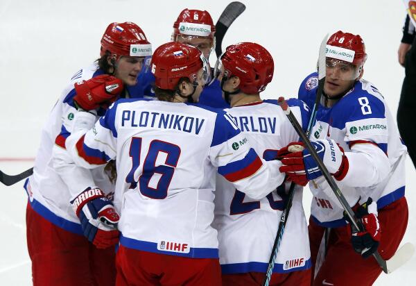 Сборная России камня на камне не оставила от американцев