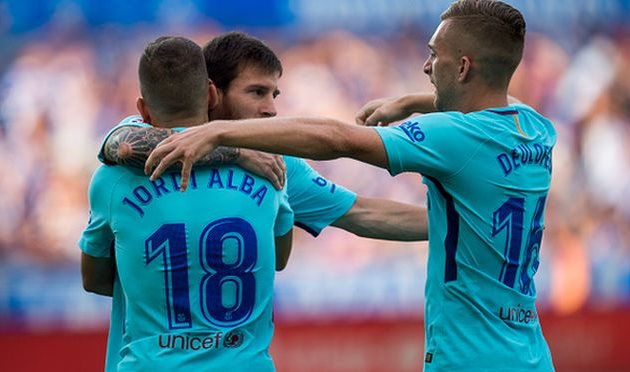 \"Барселона\" на выезде переиграла \"Алавес\"
