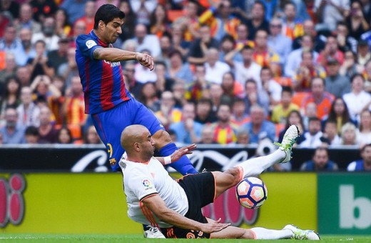 \"Барселона\" вырвала победу на \"Месталье\"