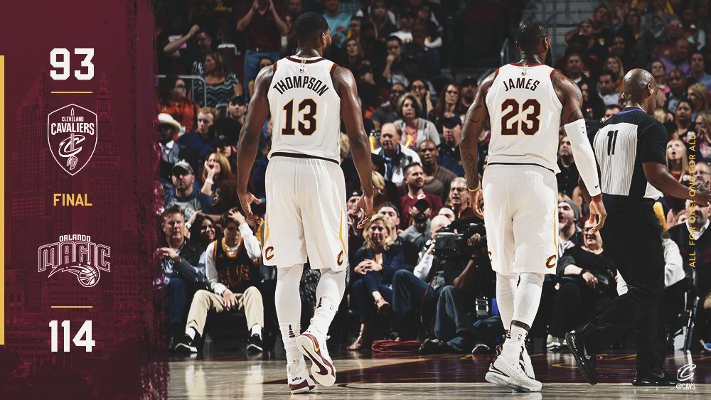 \"Кливленд\" разгромно уступил \"Орландо\"