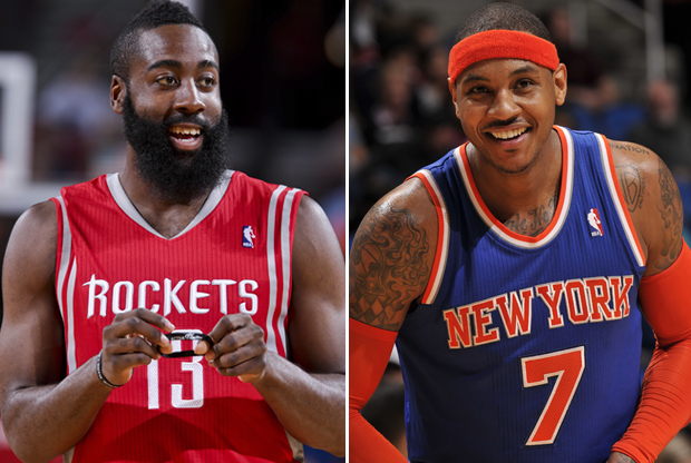 Харден и Энтони стали MVP недели в НБА