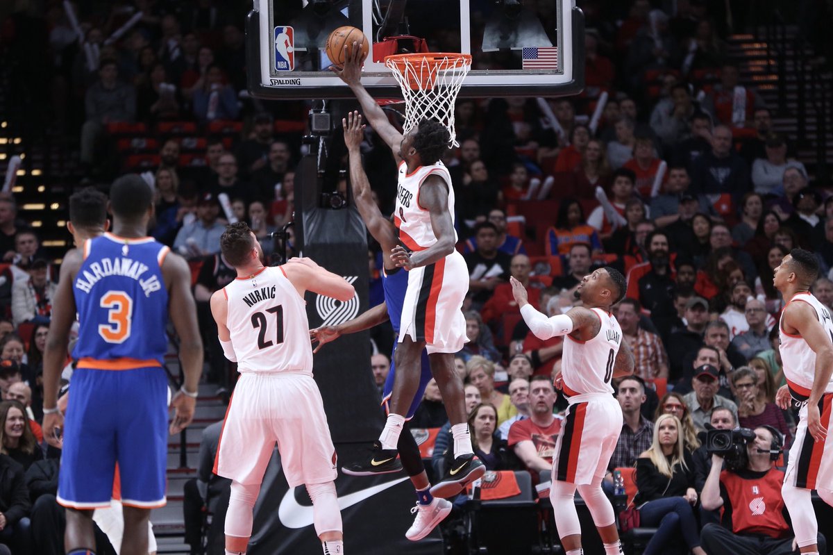 \"Портленд\" не оставил шансов \"Никс\"