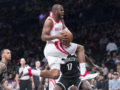 \"Хьюстон Рокетс\" на 8 очков переиграли \"Бруклин Нетс\"