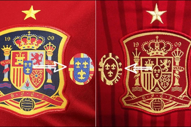 Испания поменяла герб на форме