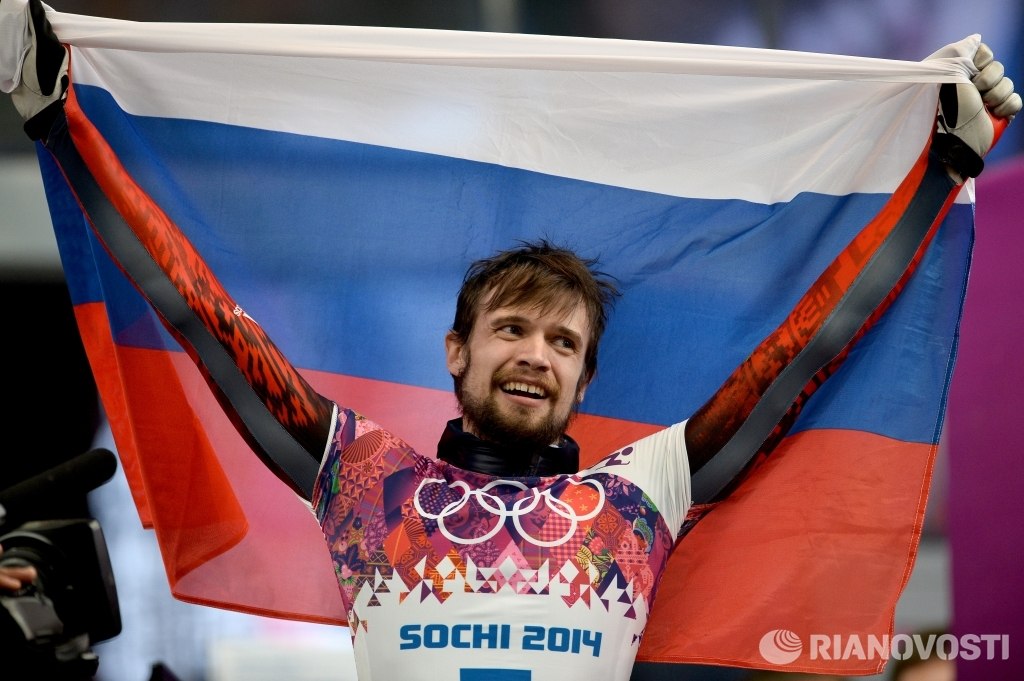 Скелетонист Третьяков завоевал 4-е \"золото\" для России на Играх в Сочи-2014