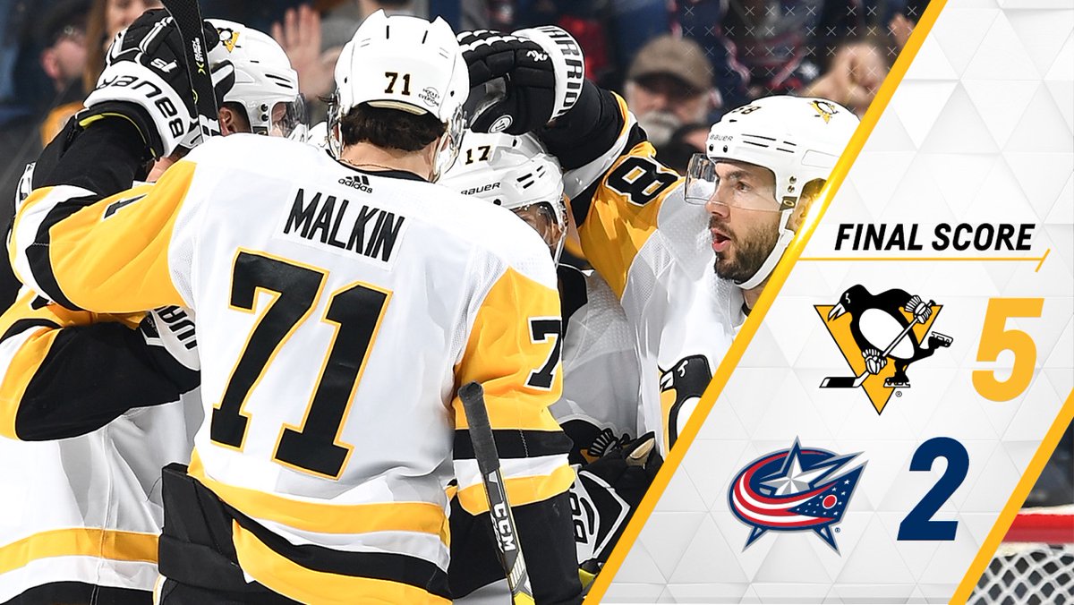 \"Питтсбург\" взял верх над \"Коламбусом\"