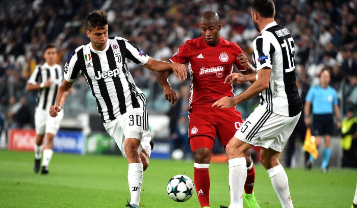 \"Ювентус\" набрал три очка в матче с \"Олимпиакосом\"