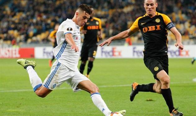 \"Динамо Киев\" разыграл ничью с \"Янг Бойз\"