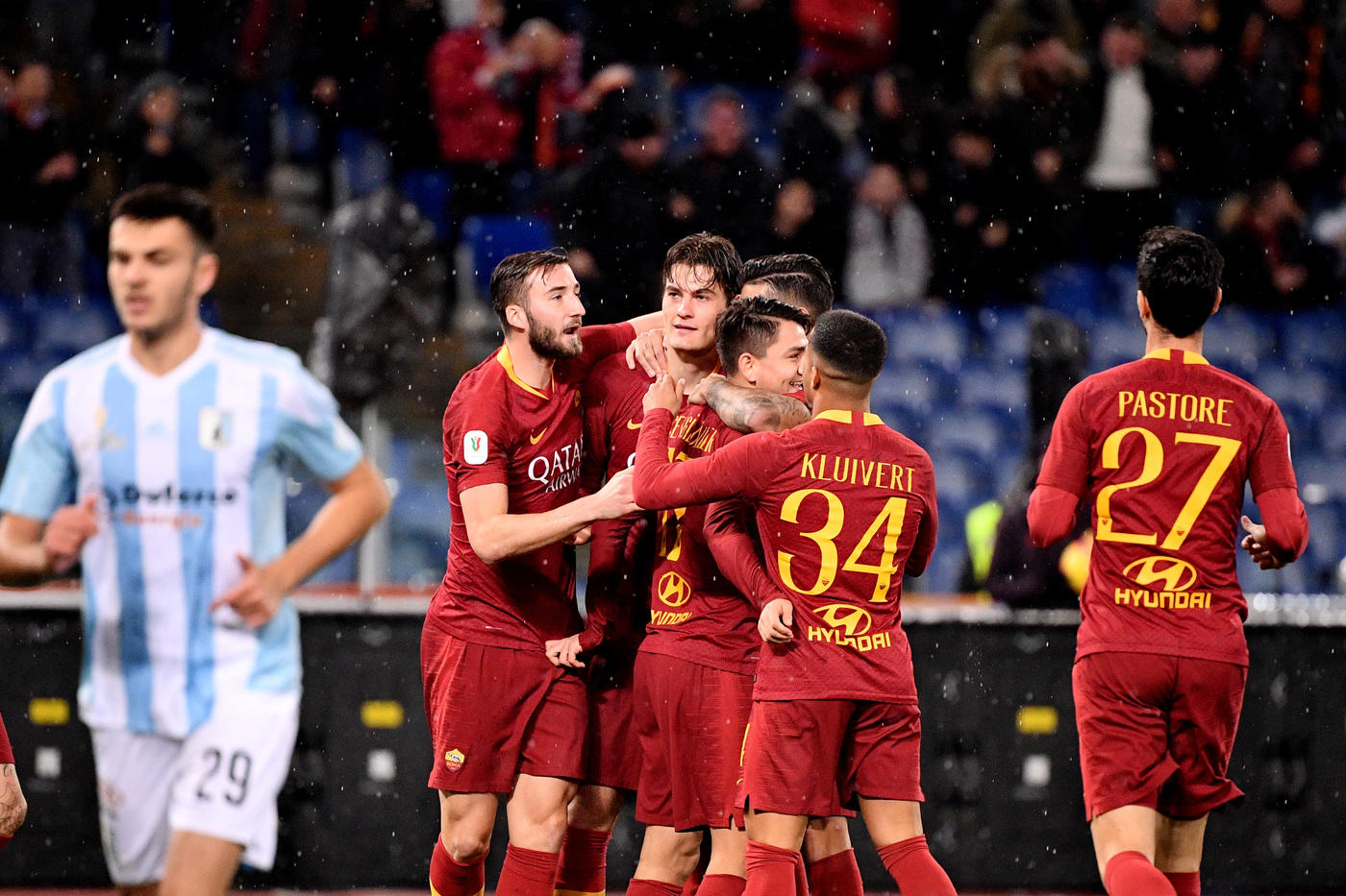 \"Рома\" без проблем прошла в 1/4 Кубка Италии