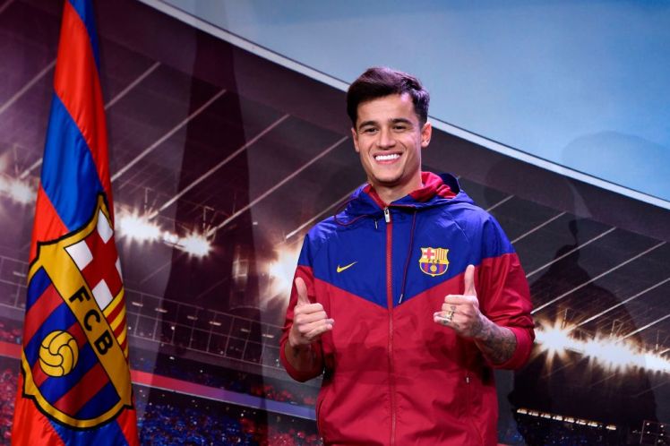 Стал известен номер, под которым будет играть Коутиньо