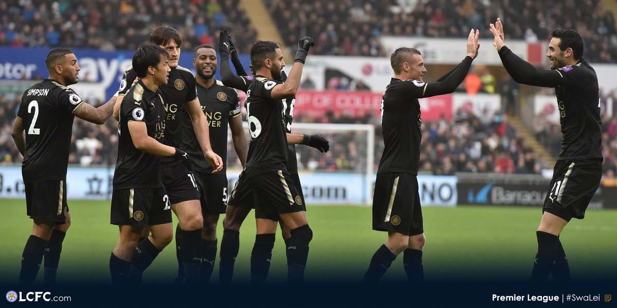 \"Лестер\" на выезде обыграл \"Суонси\"