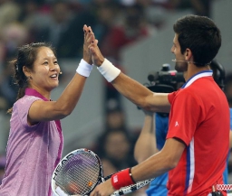 Китайская теннисистка переиграла Джоковича