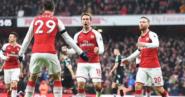 \"Арсенал\" забил 4 гола в ворота \"Кристал Пэлас\"