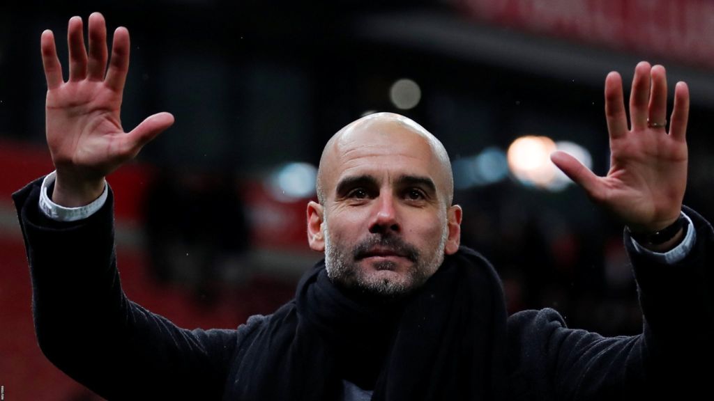 Гвардиола в ожидании матча с \"Ливерпулем\"