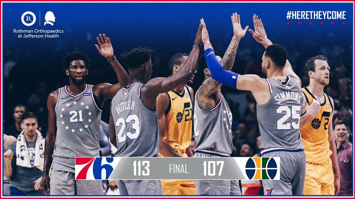 \"Филадельфия\" взяла верх над \"Ютой\"