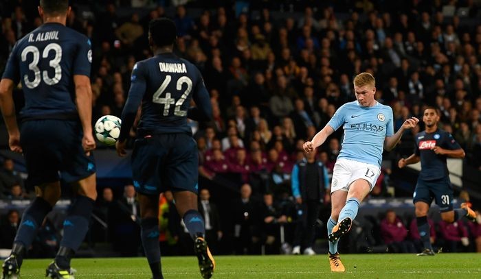 \"Наполи\" допустил осечку в Манчестере