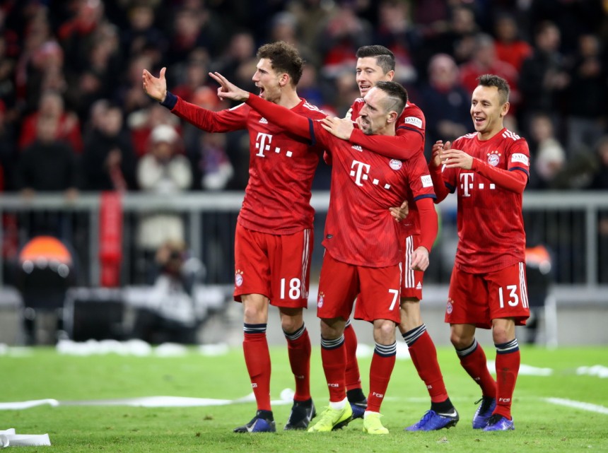 \"Бавария\" на классе вынесла \"Нюрнберг\"