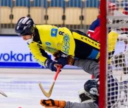 Казахстан победил Финляндию на чемпионате мира по хоккею с мячом