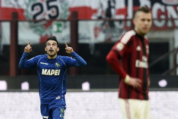 \"Милан\" на \"Сан-Сиро\" проиграл \"Сассуоло\", \"Рома\" в гостях обыграла \"Удинезе\"