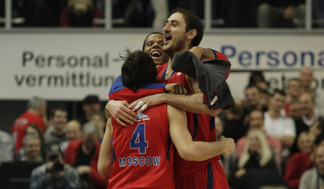 ЦСКА без проблем обыгрывает \"Жальгирис\"