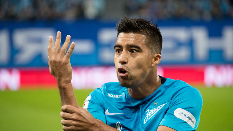 Нобоа ждет своего шанса в \"Зените\"