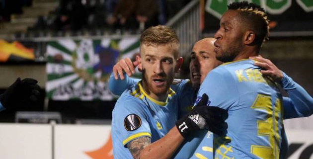 \"Астана\" сыграла вничью с \"Яблонецом\"