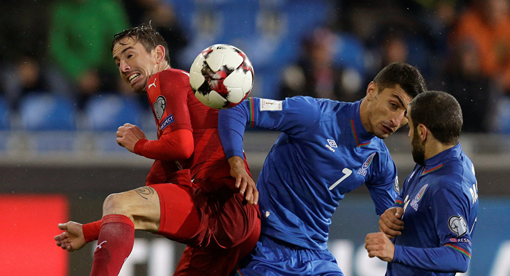 Чехия с трудом переиграла Азербайджан