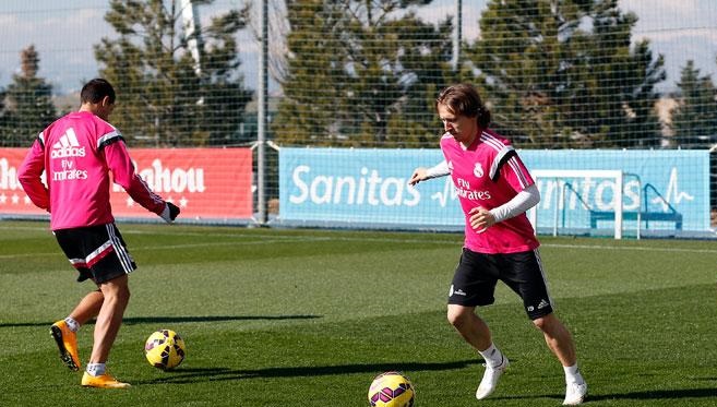 Модрич принял участие в тренировке с общей группой