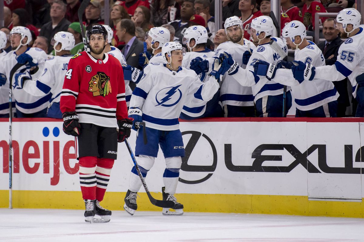 \"Тампа-Бэй Лайтнинг\" поиздевались над \"Чикаго Блэкхоукс\"