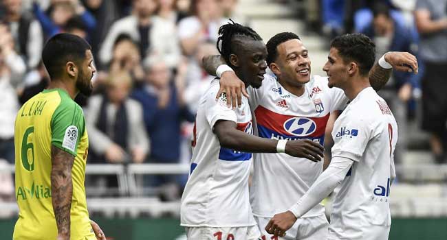 \"Нант\" в гостях уступил \"Лиону\"