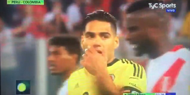 Фалькао призывал перуанцев играть на ничью