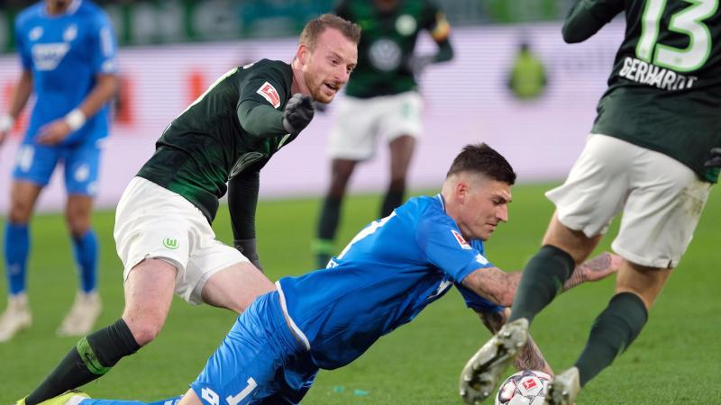 \"Хоффенхайм\" сыграл вничью с \"Вольфсбургом\"