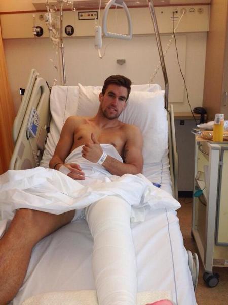 Хавбек \"волков\" Стротман успешно прооперирован